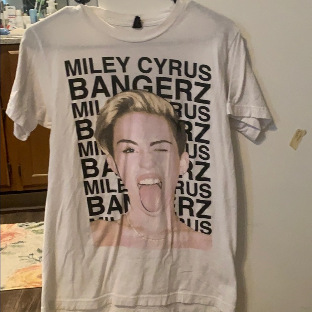 Miley Cyrus Bangerz Concert Shirt